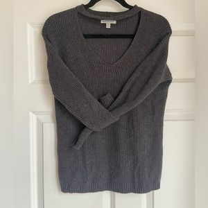 American Eagle Outfitters Choker Sweater Heather Gray Size XS